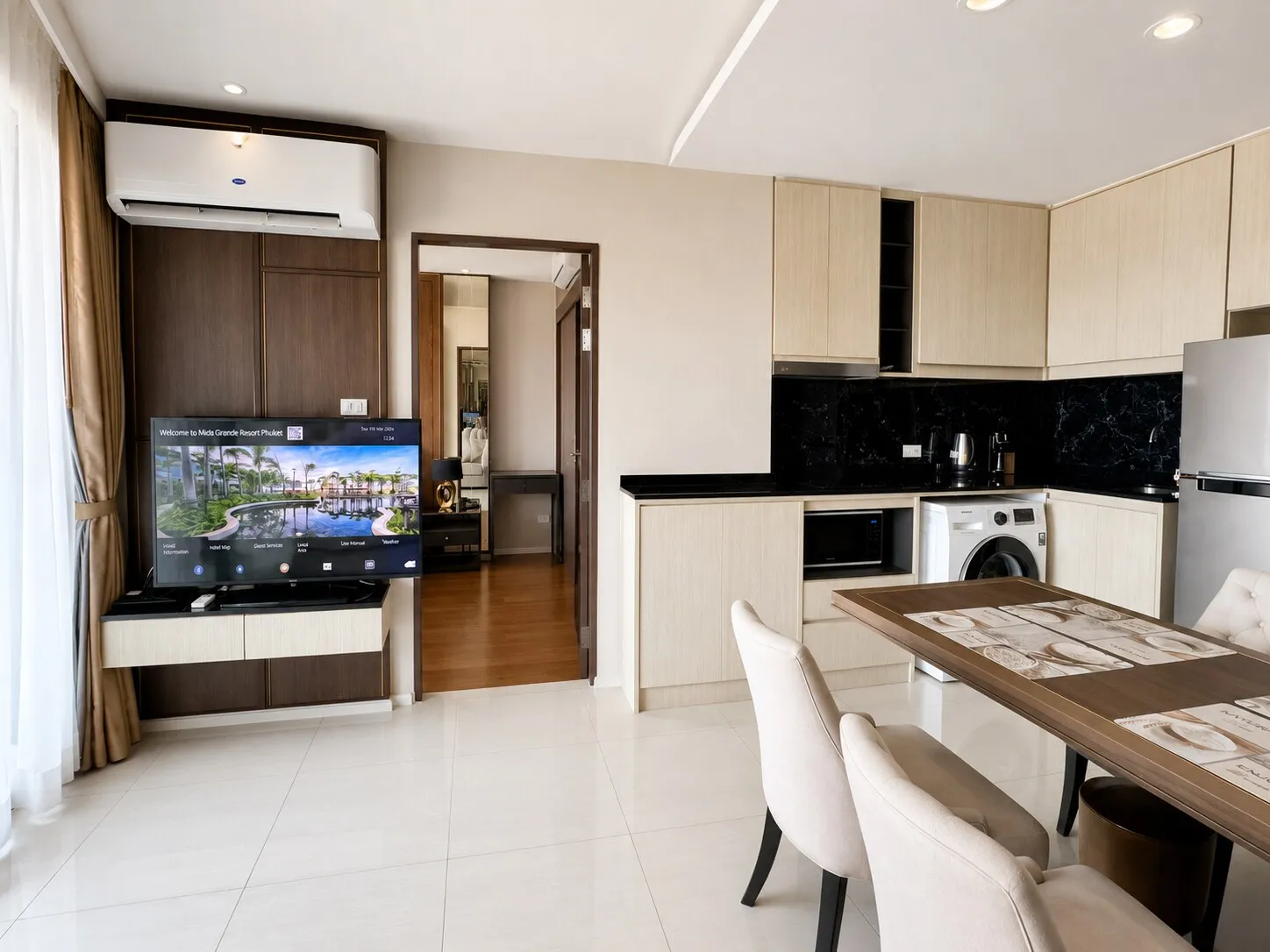 Family 2 Bedroom Ocean View 54 м² — апартаменты 1507 в Mida Grande Resort Phuket